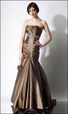 Alyce 3211 Gold Dress