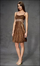 Alyce 6205 Coffee Dress