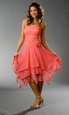 Blondie Nites 312424 Coral Dress