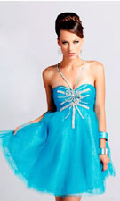 Blush 9002 Blue Dress