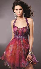Blush 9148 Purple Dress