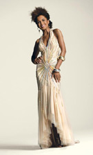 Faviana 6001 Gold Dress