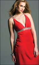 Faviana 6209 Red Dress