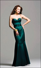 Faviana 6238 Hunter Green Dress