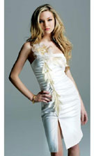 Faviana 6240 White Dress