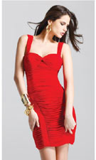 Faviana 6452 Red Dress