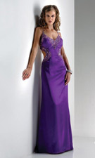 Flirt 4378 Purple Dress