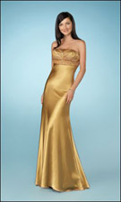 Gigi 13707 Gold Dress