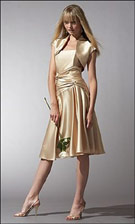 Jessica McClintock 17337 Gold Dress