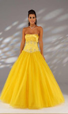 Joli 9027 Yellow Dress