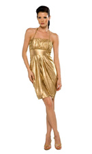 Kitty C1080 Gold Dress