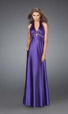 La Femme 15070 Purple Dress