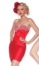 Mac Duggal 81495R Red Dress