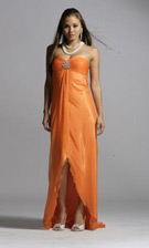 Scala 7993 Orange Dress