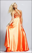 Sherri Hill 3006 Orange Dress