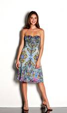 strapless-printed-dress-papell