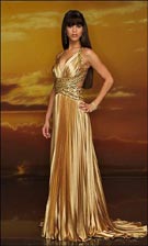 Studio 17 2751 Gold Dress