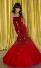 Tiffany 1691003 Red Dress