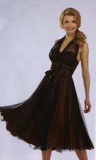 Sexy Black Illusion Formal Dress