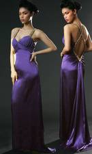 Flip purple dress