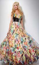 Jovani 7483 Print Dress