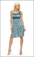 Kitty 4587 Teal Dress