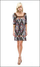 Kitty 4602 Brown Dress