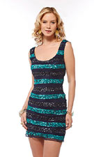 Scala 47134 Navy/Teal Dress