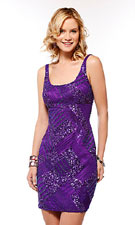 Scala 47160 Purple Dress