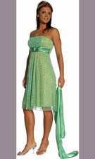 SI 11077 Green Dress