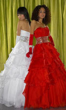 Tiffany 1691063 White/Red Dress