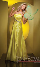 Tony Bowls 111509 Yellow Dress